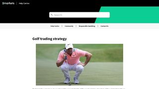 
                            8. Golf trading strategy – Smarkets Help Centre