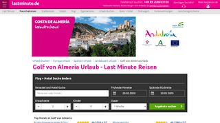 
                            7. Golf von Almeria Urlaub - Last Minute Reisen mit lastminute.de