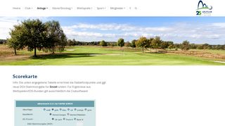 
                            7. Golfclub Wolfsburg | Scorekarte