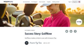 
                            11. GolfNow Case Study | Amazon Pay