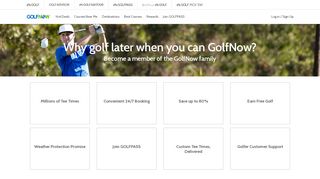 
                            3. GolfNow Membership - GolfNow Memberships