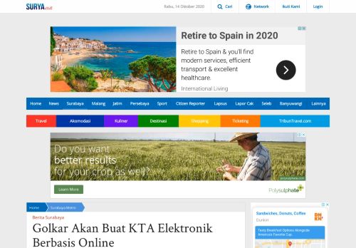 
                            1. Golkar Akan Buat KTA Elektronik Berbasis Online - Surya