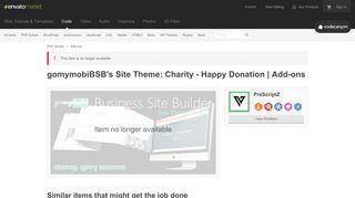 
                            10. gomymobiBSB's Site Theme: Charity - Happy Donation by PreScriptZ ...