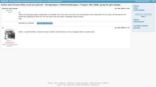 
                            6. gong fm spin design - Alles rund um spin.de - Anregungen ...