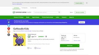 
                            7. GoNoodle Kids App Review - Common Sense Media