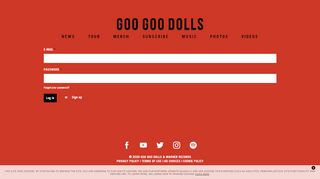 
                            5. Goo Goo Dolls User account