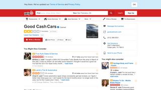 
                            12. Good Cash Cars - Used Car Dealers - 2507 S Bell Blvd, Cedar park ...