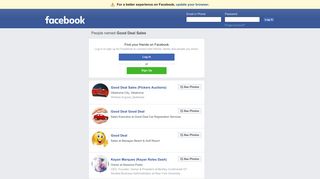 
                            11. Good Deal Sales Profiles | Facebook