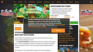 
                            12. Goodgame Big Farm kostenlos spielen | Browsergames.de