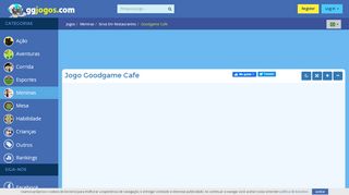 
                            6. Goodgame Cafe - Jogo Goodgame Cafe grátis