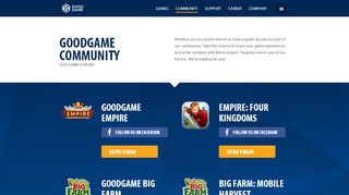 
                            6. Goodgame Community | Goodgame Studios