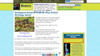 
                            10. Goodgame Empire - Free-to-Play Online Strategy Game