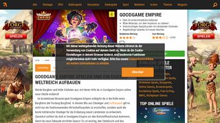 
                            8. Goodgame Empire online | Browsergames.de