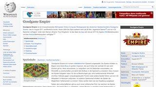 
                            13. Goodgame Empire – Wikipedia