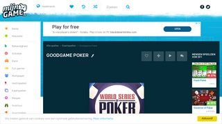 
                            7. Goodgame Poker speel je op MijnGame.nl. Online poker spellen ...