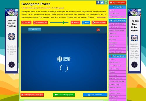 
                            8. Goodgame Poker spielen - Spiele-Kostenlos-Online.de