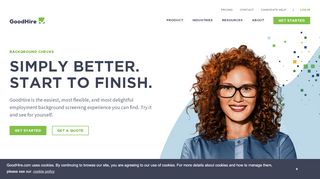
                            3. GoodHire: Employment Background Check Services for Companies