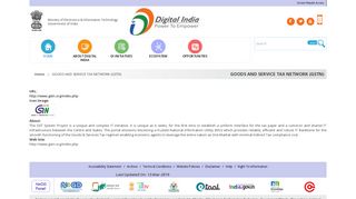 
                            5. GOODS AND SERVICE TAX NETWORK (GSTN) | Digital India ...