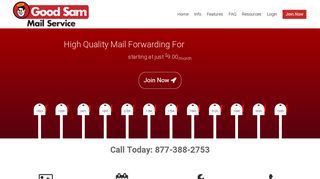 
                            6. GoodSamMailService.com | RV Mail Forwarding $9 a Month