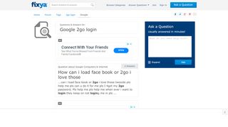 
                            4. Google 2go login Questions & Answers (with Pictures) - Fixya