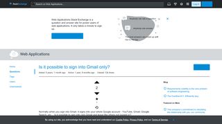 
                            7. google account - Is it possible to sign into Gmail only? - Web ...