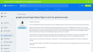 
                            7. google account login failure (Sign-in error for gmail account ...