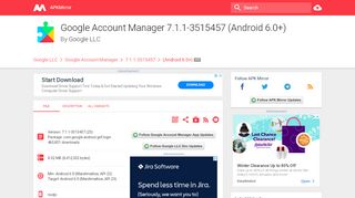
                            4. Google Account Manager 7.1.1-3515457 (Android 6.0+) APK ...