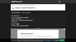
                            10. Google Account Manager APK Download V.7.0 (7.9 MB)
