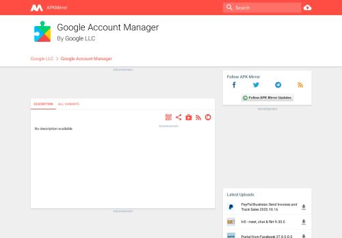 
                            11. Google Account Manager APKs - APKMirror