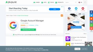 
                            4. Google Account Manager for Android - APK Download - APKPure.com
