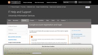 
                            10. Google account registration and login — IT Help and Support