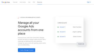 
                            1. Google Ads Manager Accounts - PPC Project Management