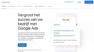 
                            2. Google Ads - Meer klanten werven door eenvoudig online te adverteren