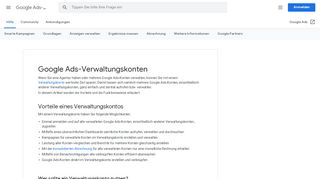 
                            1. Google Ads-Verwaltungskonten - Google Ads-Hilfe - Google Support