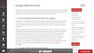 
                            10. Google AdWords Guide - 10 Tipps - Smarketer
