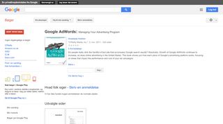 
                            12. Google AdWords: Managing Your Advertising Program