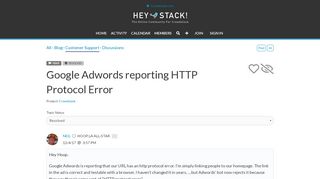 
                            12. Google Adwords reporting HTTP Protocol Error | Social Strata