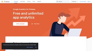 
                            12. Google Analytics for Firebase | Free and unlimited app analytics ...