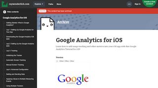 
                            11. Google Analytics for iOS | raywenderlich.com