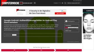 
                            12. Google Android: Authentifizierungsfehler im Android Play Store ...