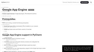 
                            1. Google App Engine - Help | PyCharm - JetBrains