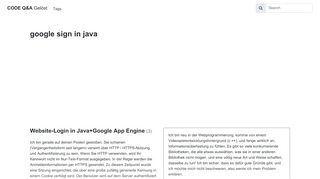 
                            10. google-app-engine sign oauth - Website-Login in Java + Google ...