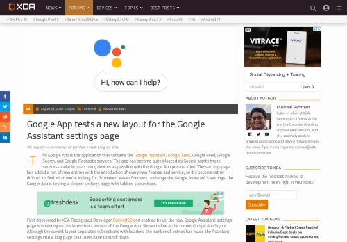 
                            2. Google App tests a new layout for the Google ... - XDA Developers