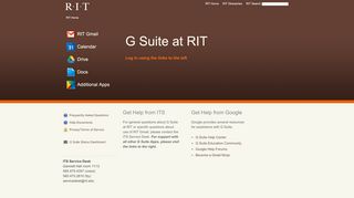 
                            13. Google Apps at RIT