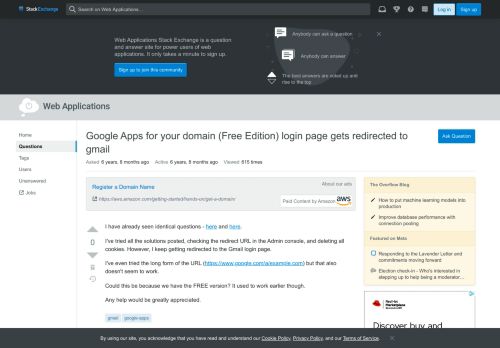 
                            9. Google Apps for your domain (Free Edition) login page gets ...