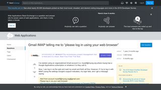 
                            5. google apps - Gmail IMAP telling me to 