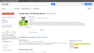 
                            5. Google Apps: The Missing Manual: The Missing Manual - Resultado de la Búsqueda de libros de Google