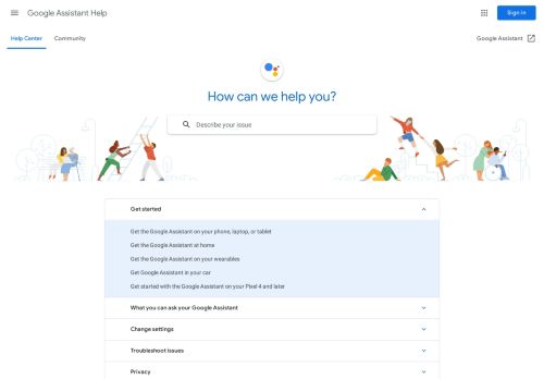 
                            5. Google Assistant Help - Google Support