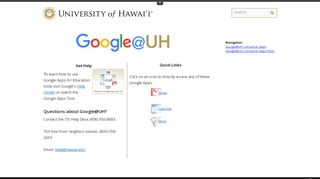 
                            12. Google@UH - University of Hawaii