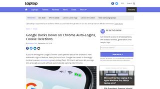
                            12. Google Backs Down on Chrome Auto-Logins, Cookie Deletions